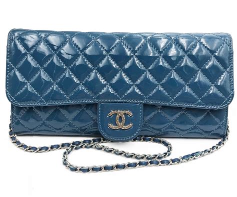 chanel blue clutch|Chanel vintage clutch.